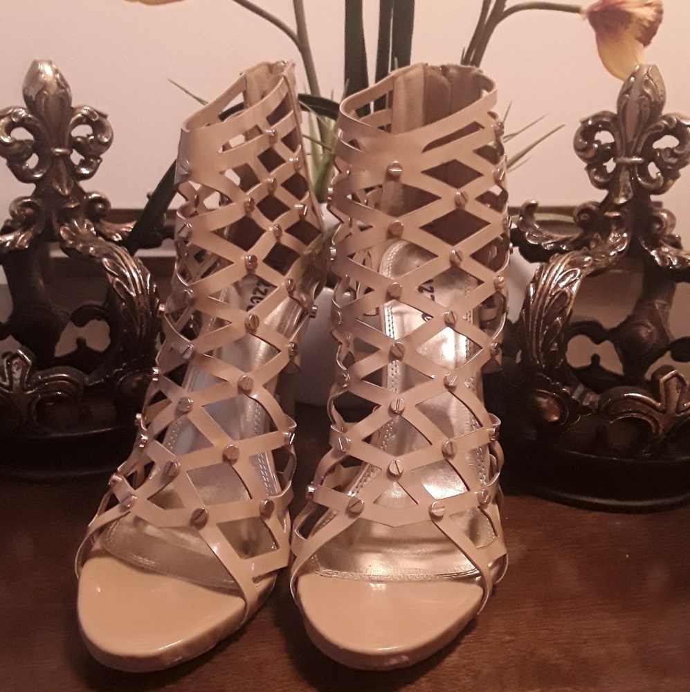 Pazzle Caged Heels